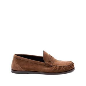 Saint Laurent Men Laurent Suede Loafers